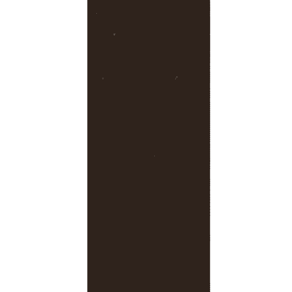 Dark walnut melamine door panel with rich wood grain texture, perfect for elegant kitchen cabinets and furniture.