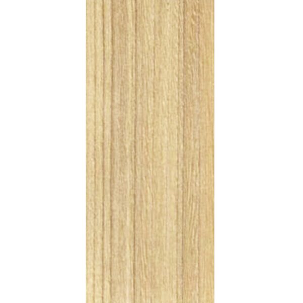 Light oak melamine door panel with natural wood grain texture, ideal for modern kitchen cabinets and furniture.